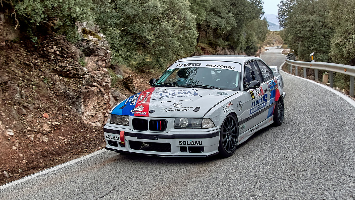 BMW en Rally Castillo de Locubín.